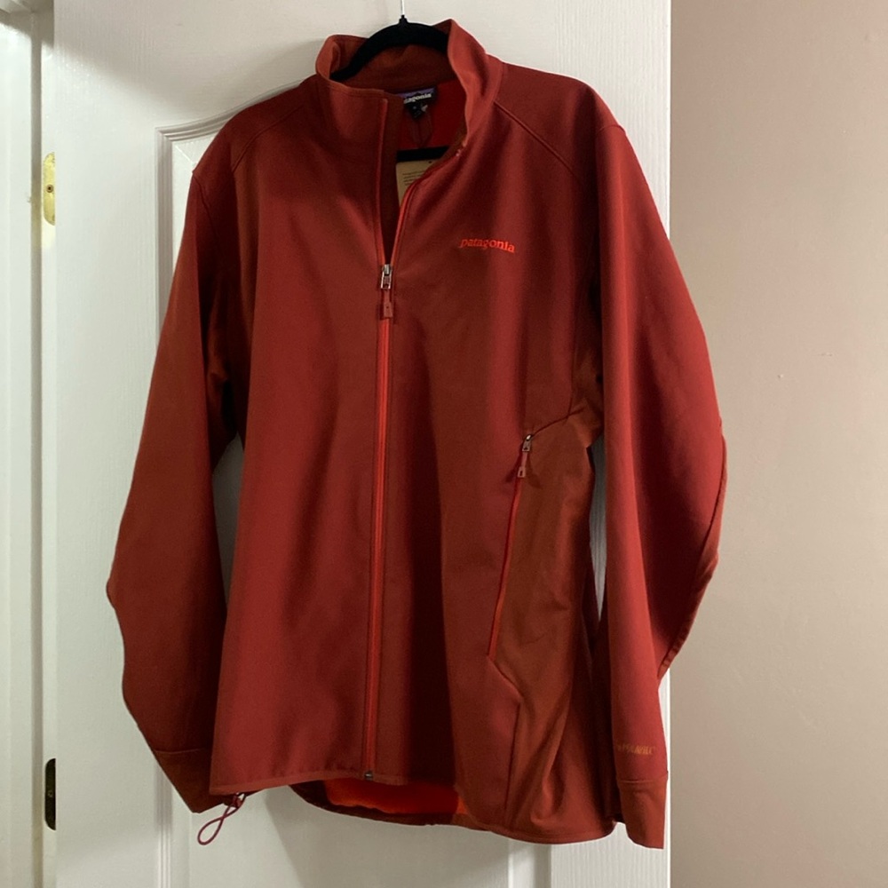 Red Patagonia Hybrid Jacket- New with Tags